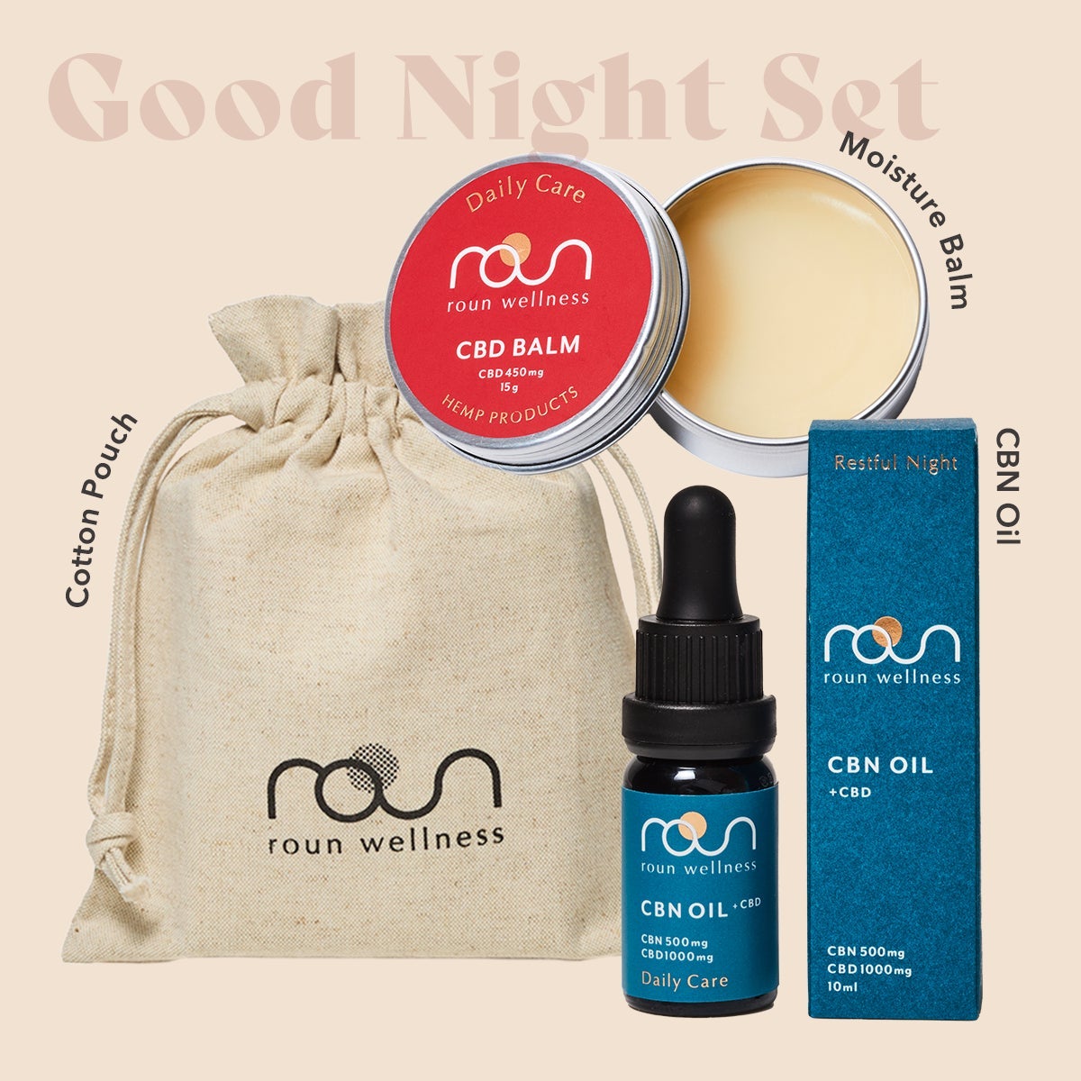 おやすみセット roun