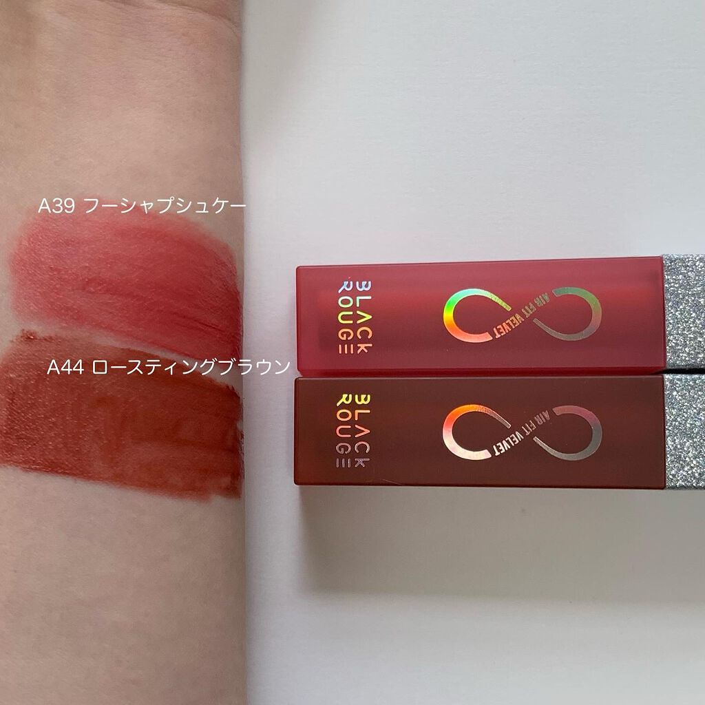 ohana on LIPS 「..@blackrouge_jp・エアフィットベルベットティン..」(5枚目)