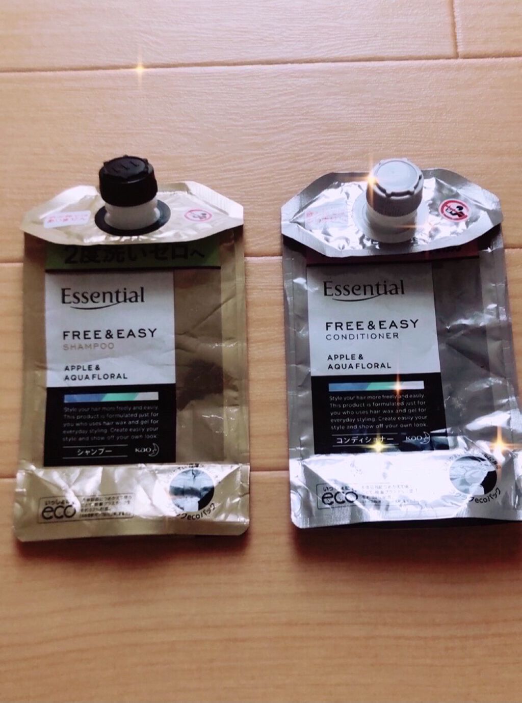 エッセンシャル FREE&EASY/エッセンシャル/市販シャンプーを使ったクチコミ（1枚目）