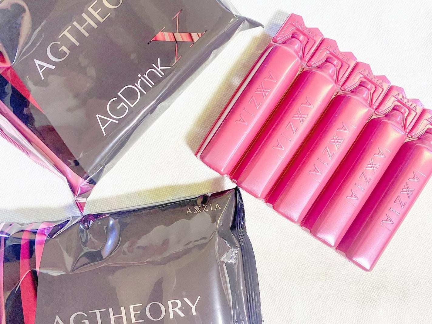 エイジーセオリーAGドリンクX/AXXZIA/美容ドリンクを使ったクチコミ(1枚目)