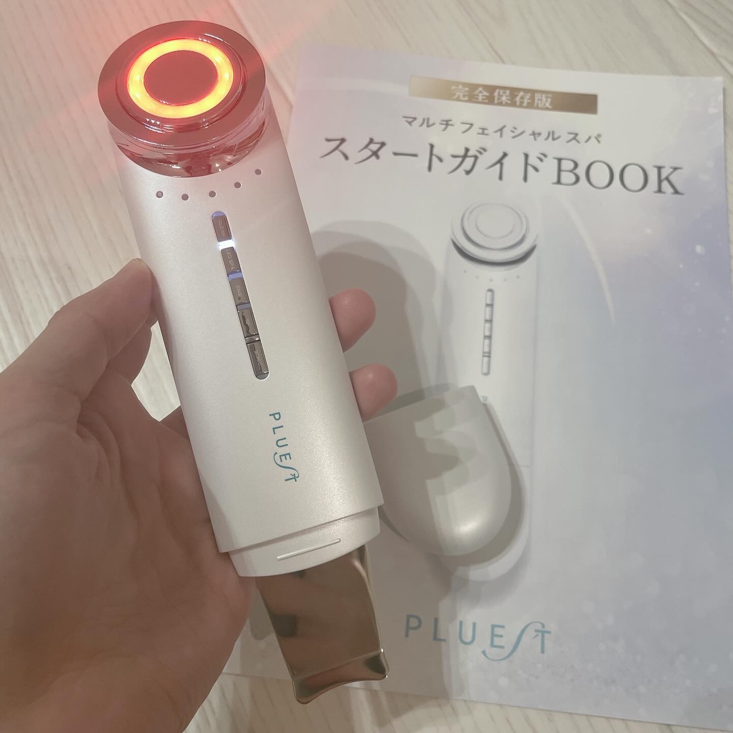 マルチフェイシャルスパ/PLUEST/美顔器・マッサージを使ったクチコミ（3枚目）