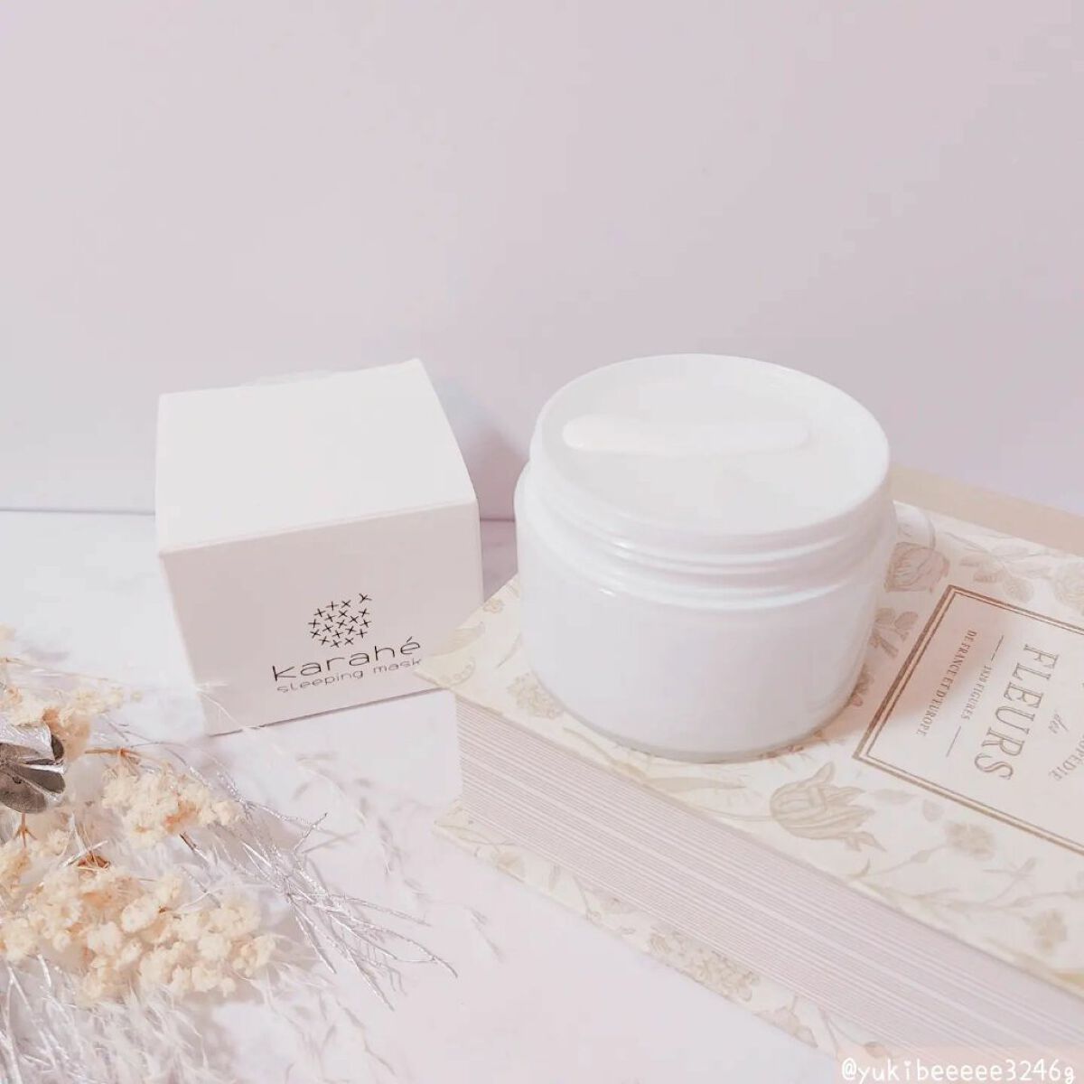 カラへ スリーピングマスク/karahé/フェイスクリームを使ったクチコミ(3枚目)