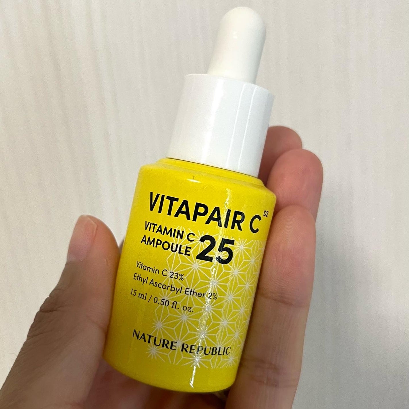 ビタペアC ビタミンC25アンプル/ネイチャーリパブリック/美容液を使ったクチコミ(1枚目)