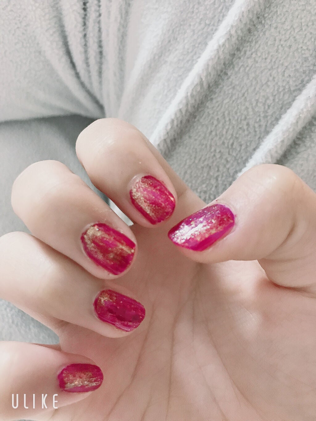 ゆう on LIPS 「自分でぬったネイル自分で作ったネイル自分で作った色(´,,•ω..」(1枚目)