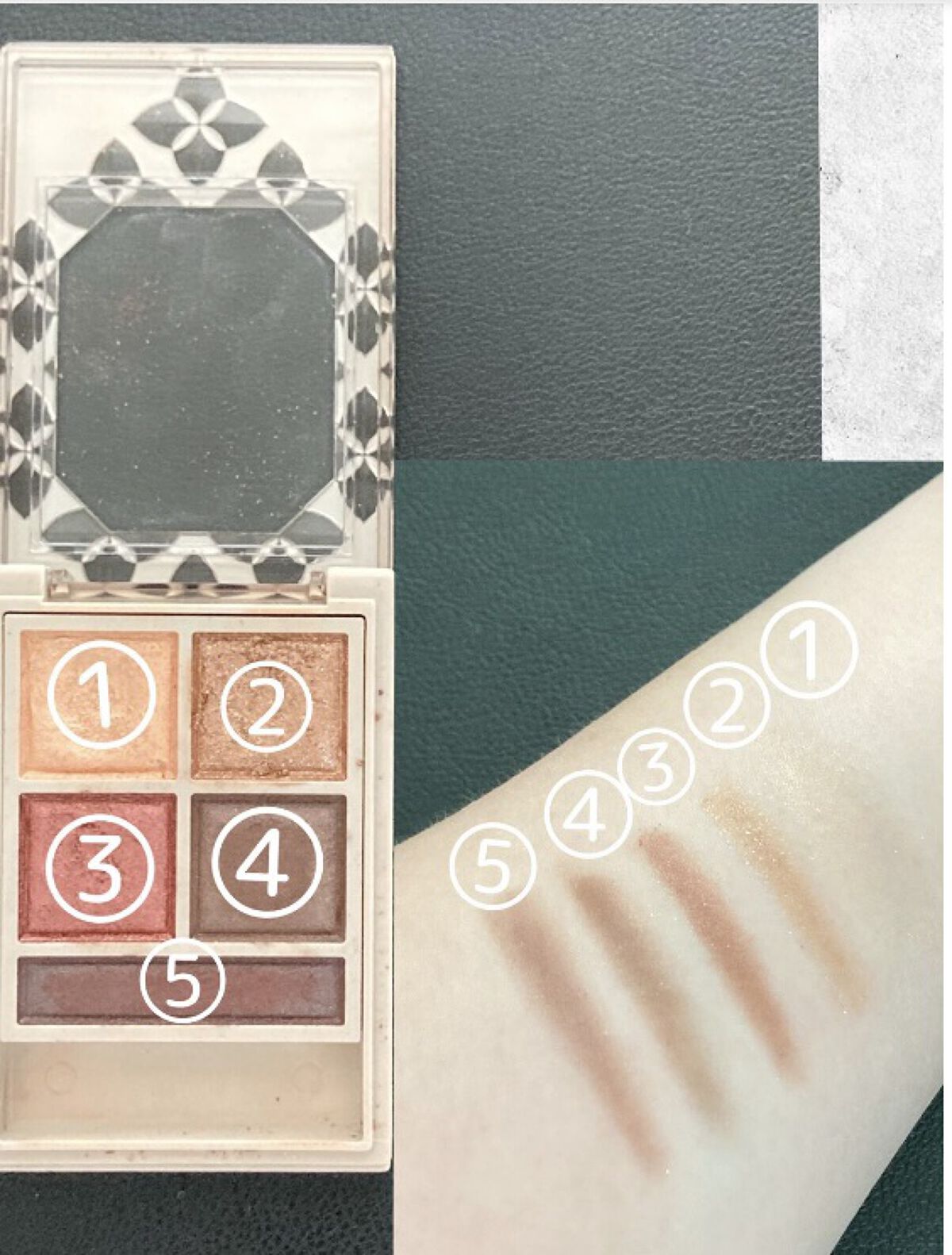 パノラマデザイン アイパレット/Visée/アイシャドウパレットを使ったクチコミ（2枚目）