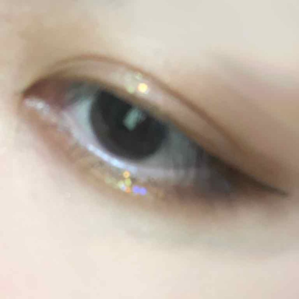 リキッド グリッター シャドウ/rom&nd/グリッターを使ったクチコミ（3枚目）