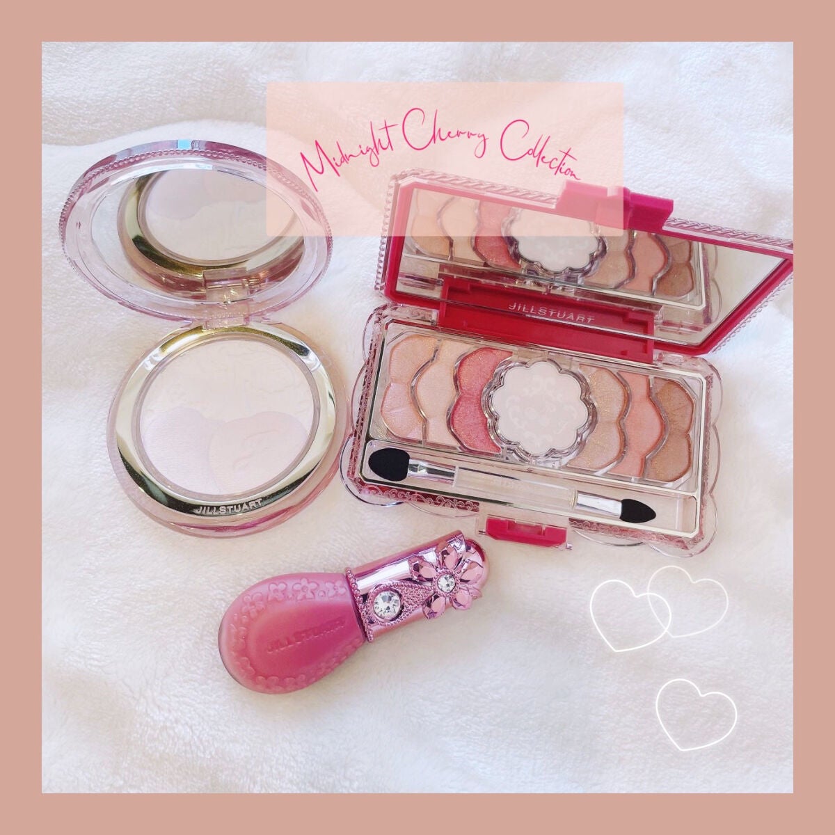 ジルスチュアート ミッドナイトチェリー コレクション/JILL STUART/メイクアップキットを使ったクチコミ(1枚目)