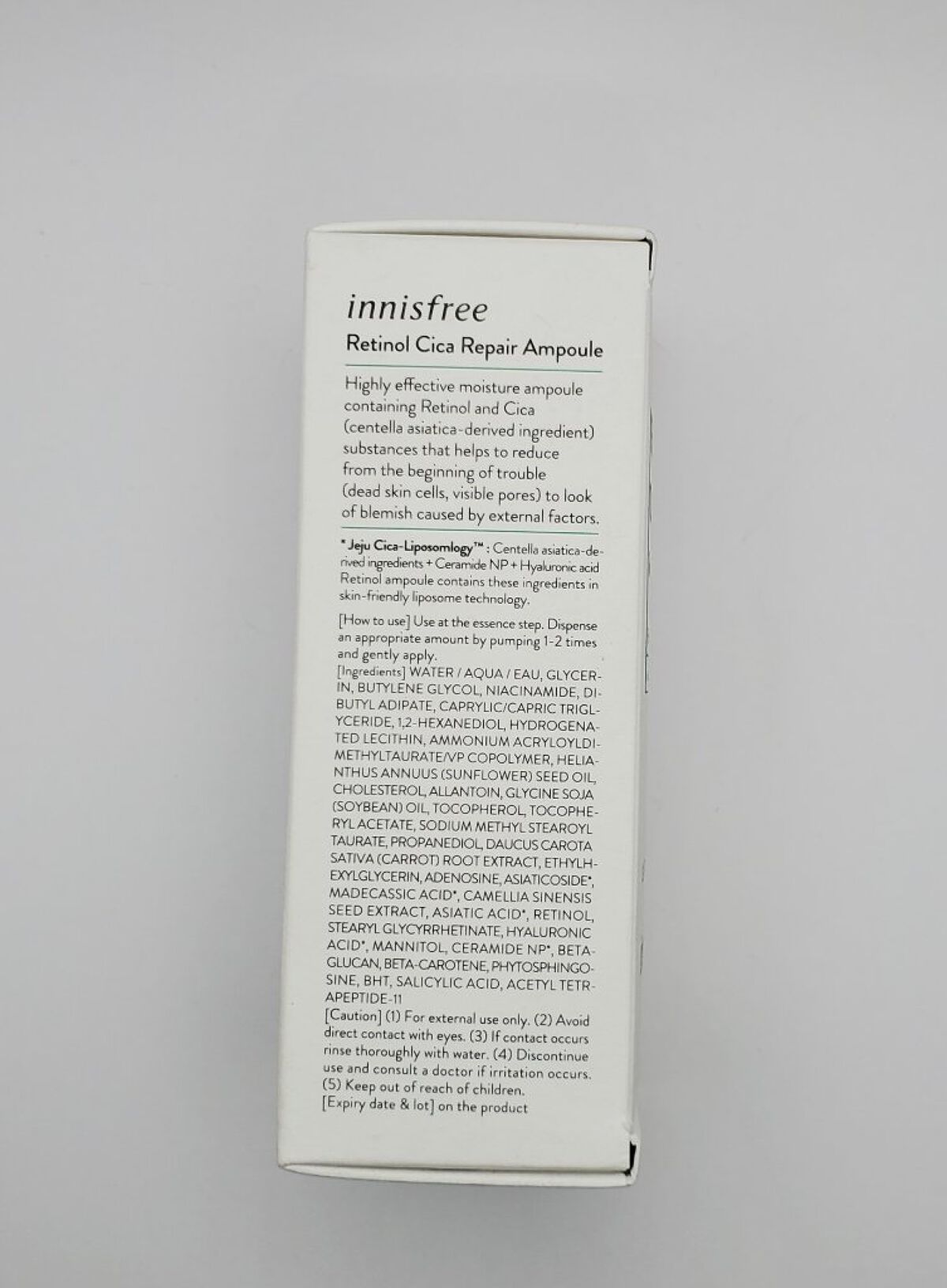 レチノール　シカ　リペア　セラム/innisfree/美容液を使ったクチコミ（3枚目）