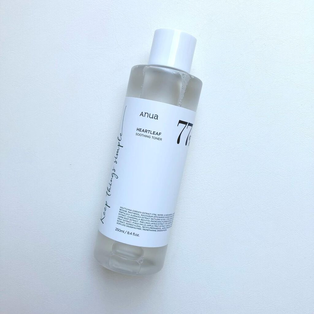 ドクダミ 77 スージングトナー/Anua/化粧水を使ったクチコミ(2枚目)