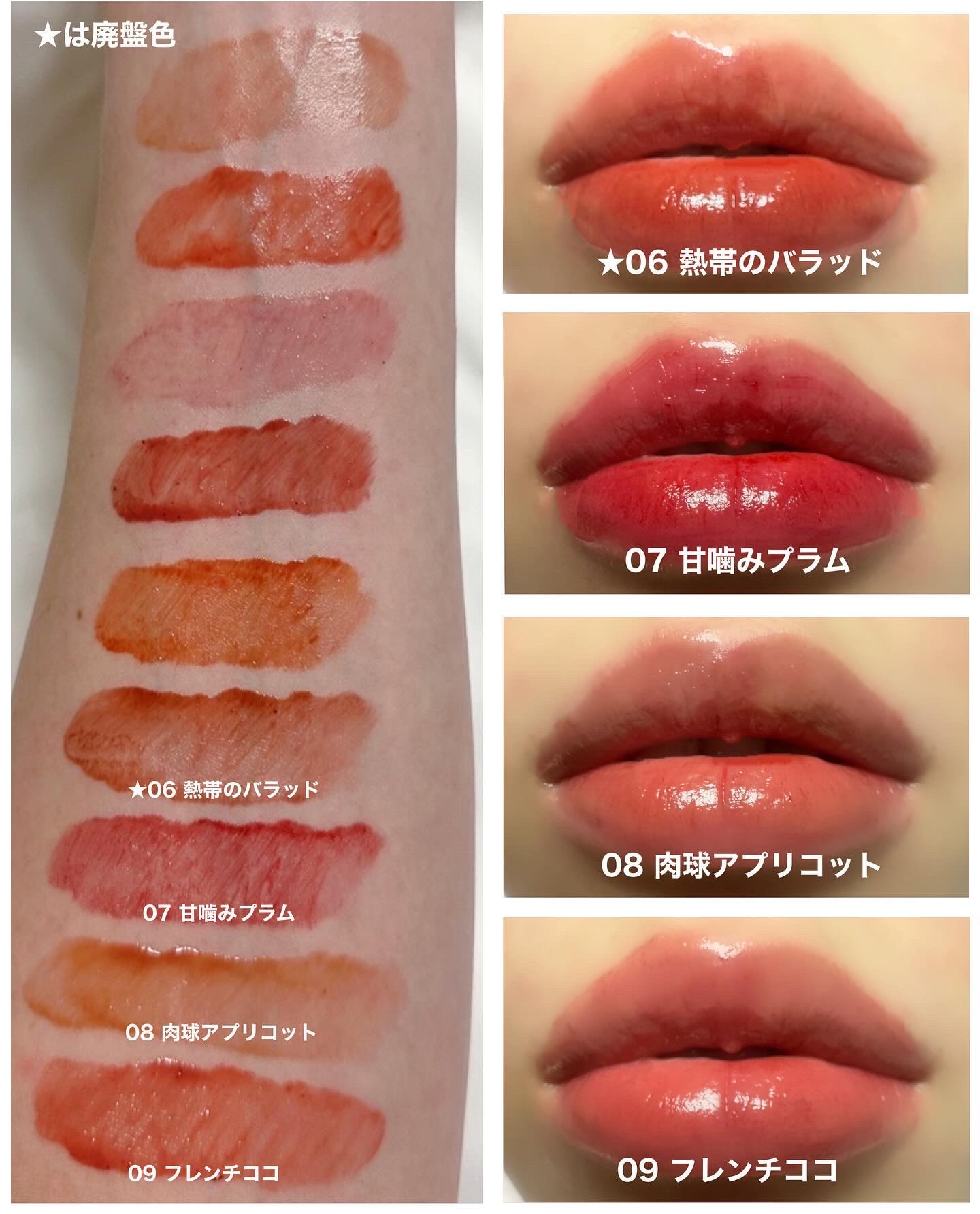 KiSSの口紅を徹底比較】リップアーマー＆キス 金のリップアーマーを