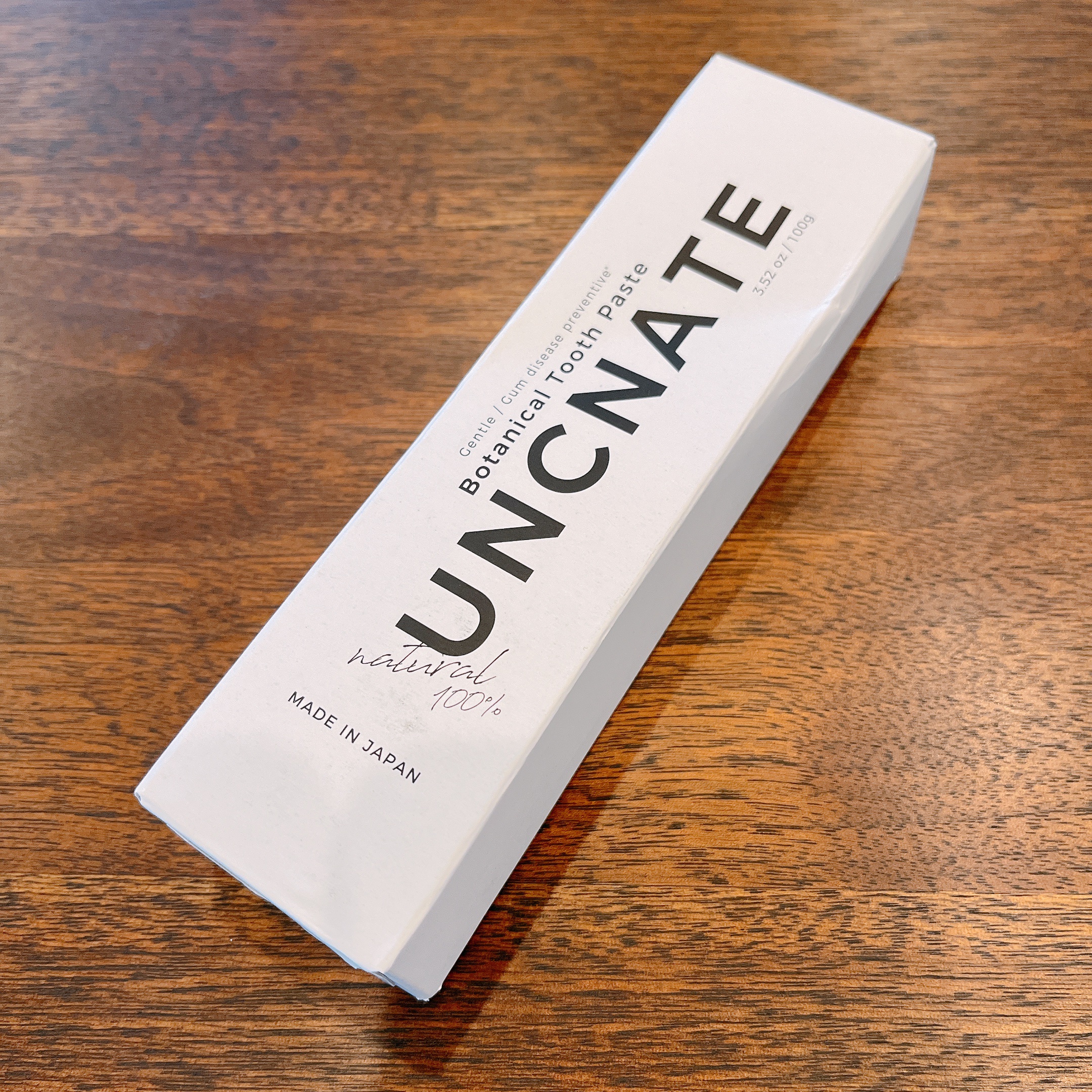 薬用ボタニカルトゥースペースト/UNCNATE/歯磨き粉を使ったクチコミ（2枚目）