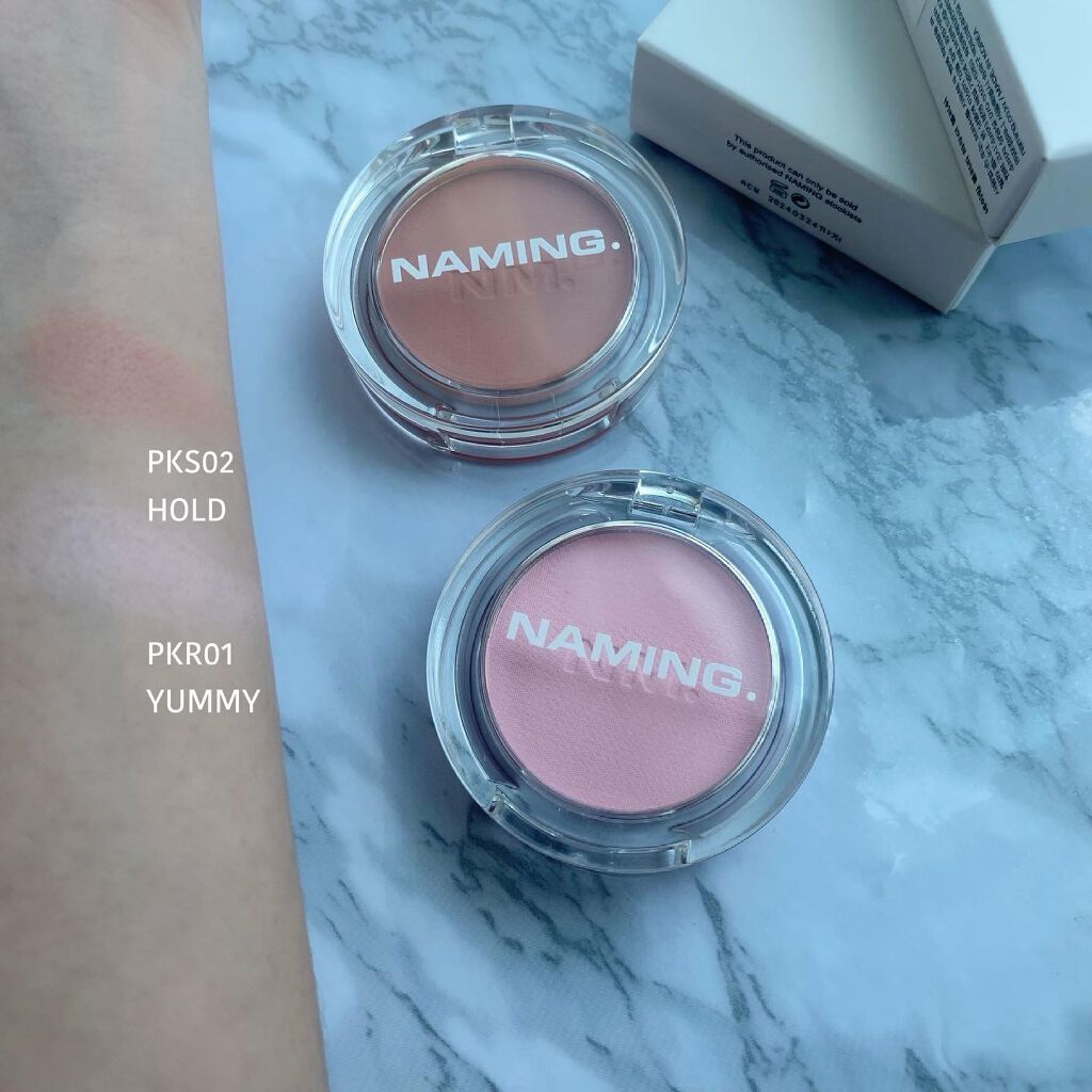 ネーミング フラッフィーパウダーブラッシュ/NAMING./パウダーチークを使ったクチコミ(2枚目)