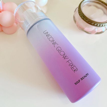 ユニコーン メイクアップグローフィックスミスト/SELF BEAUTY/フィックスミストを使ったクチコミ(4枚目)