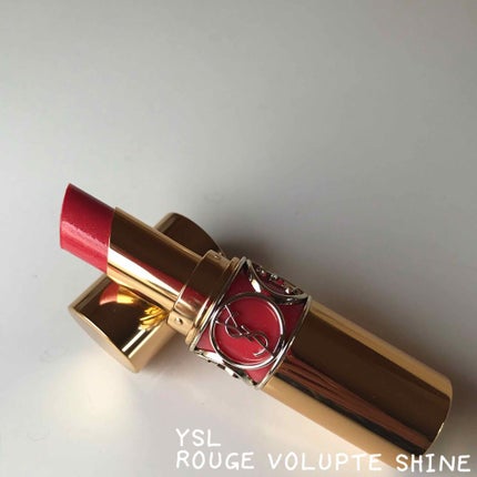 ルージュ ヴォリュプテ シャイン/YVES SAINT LAURENT BEAUTE/口紅を使ったクチコミ(1枚目)