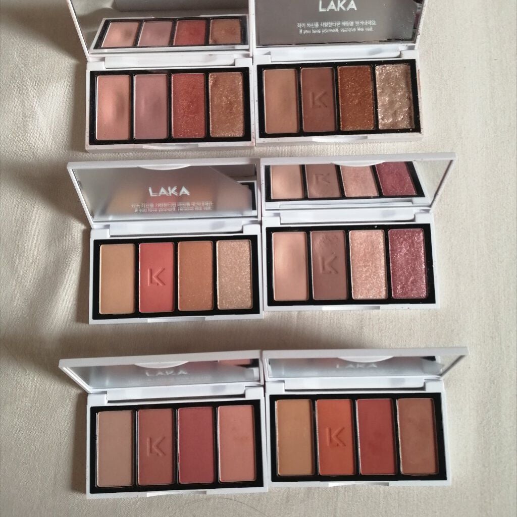 ジャストアイパレット/Laka/アイシャドウパレットを使ったクチコミ(8枚目)