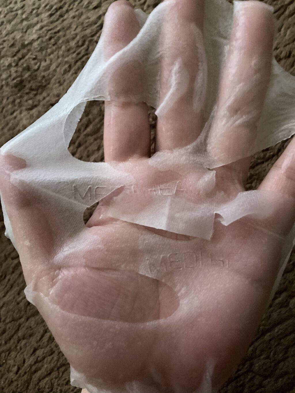 P.D.F A.Cドレッシングアンプルマスク EX/MEDIHEAL/シートマスク・パックを使ったクチコミ（2枚目）