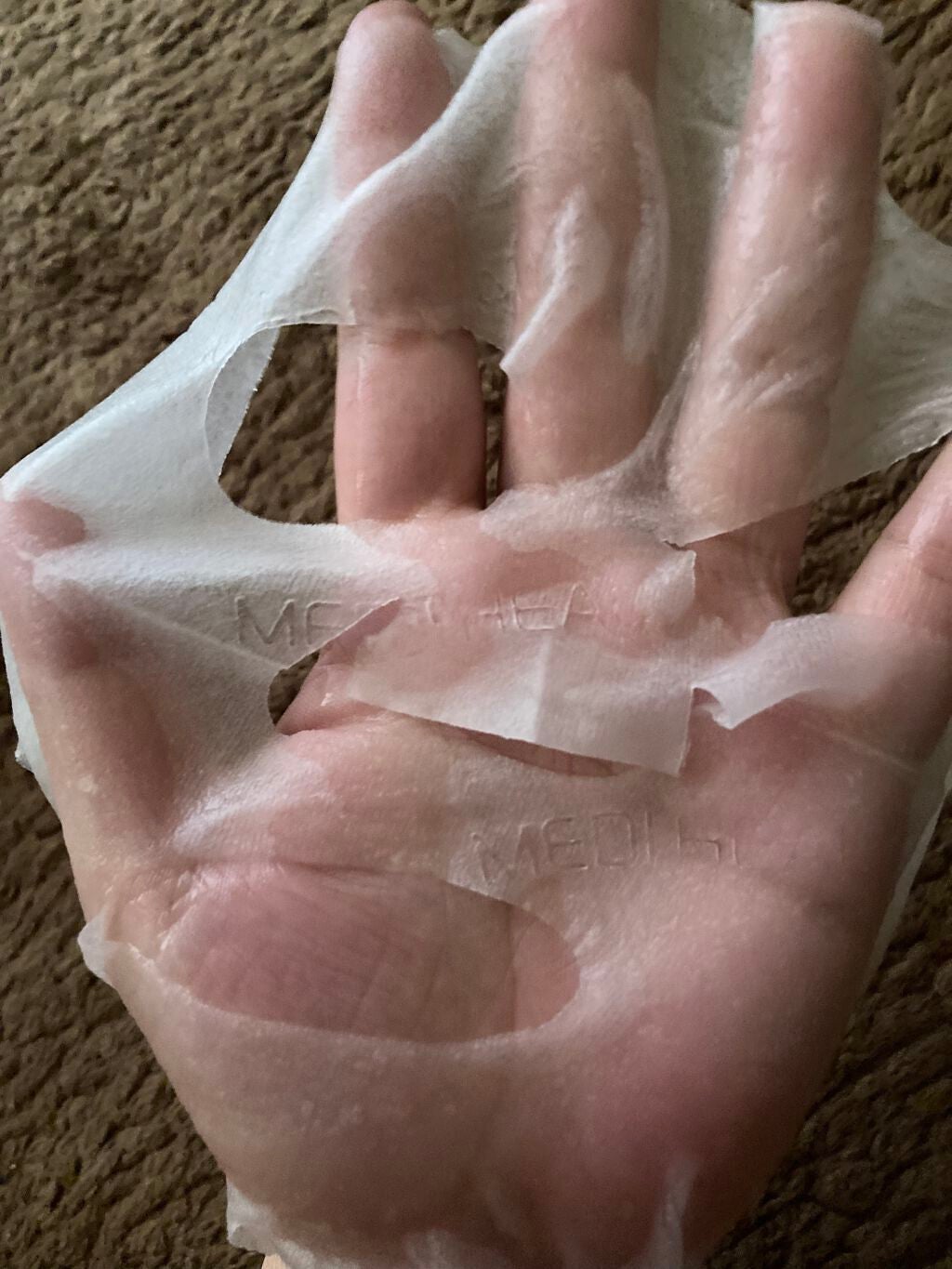 P.D.F A.Cドレッシングアンプルマスク EX/MEDIHEAL/シートマスク・パックを使ったクチコミ(2枚目)