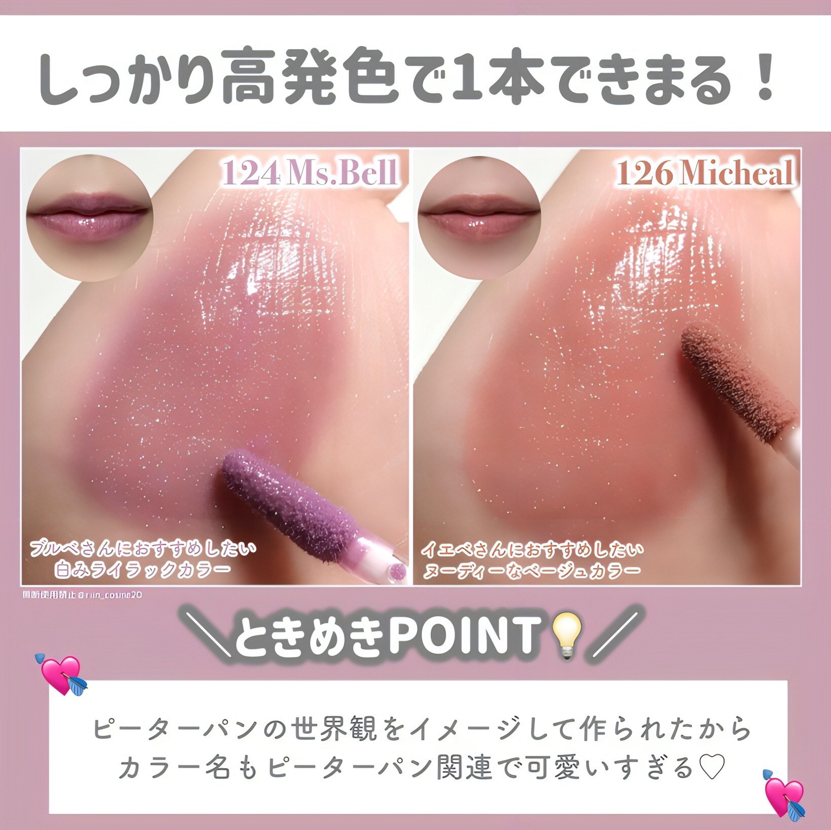 リップ柄メイクバニティ SUPER STAY VINYL INK SPステイ ヴィニルインク