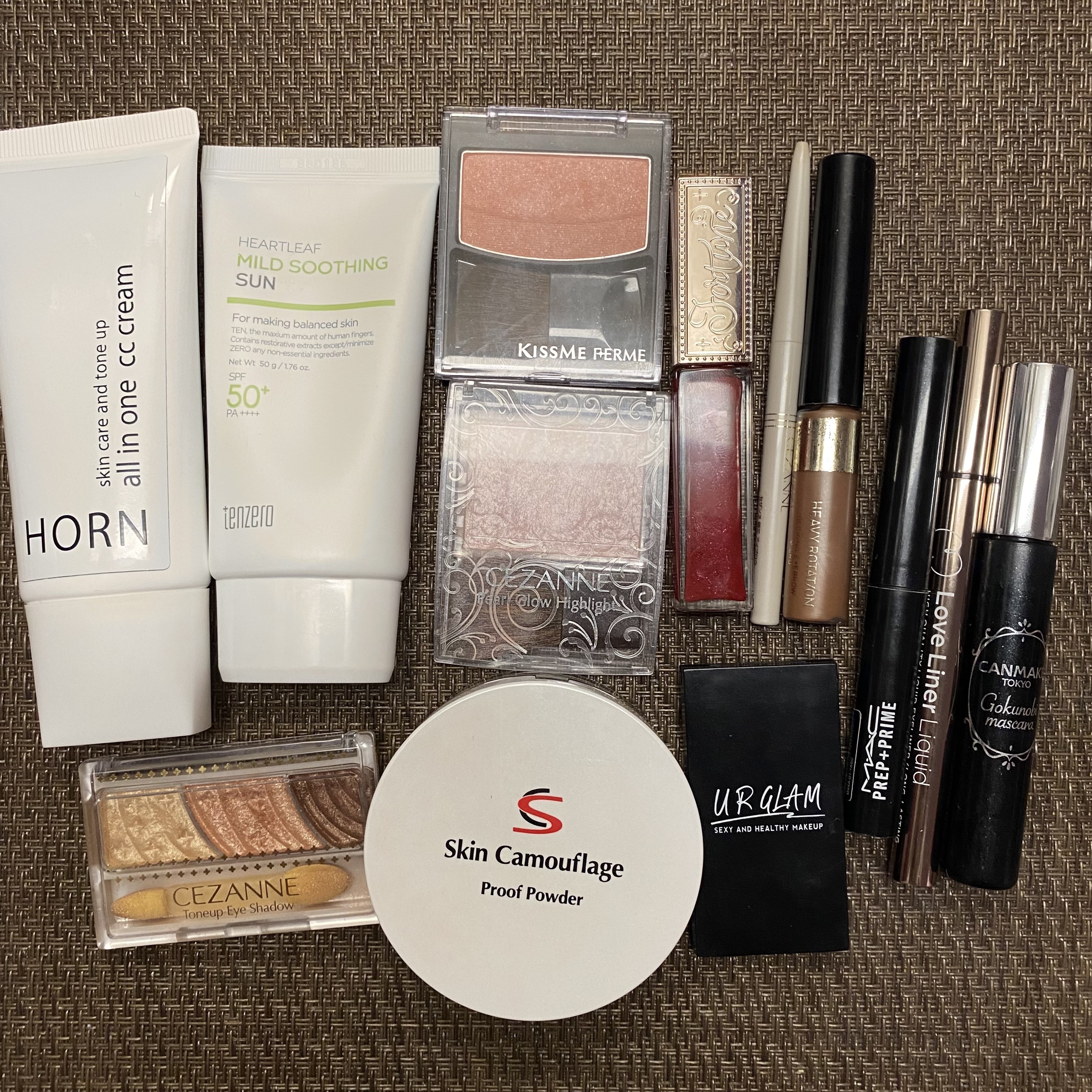 ブライトニングチーク 06 オレンジパール/キスミー フェルム/パウダーチークを使ったクチコミ（3枚目）