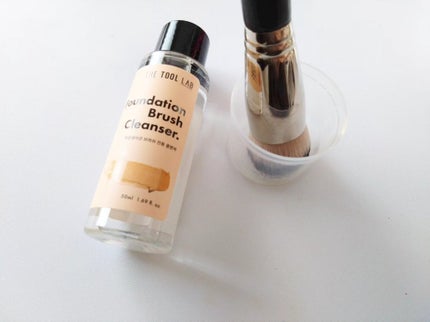 THE TOOL LAB ファンデーションブラシクレンザーのクチコミ「
✅907 ファンデーションブラシクレンザー
ファンデーション用に作られた高い洗浄力のクレンザ.....」(2枚目)