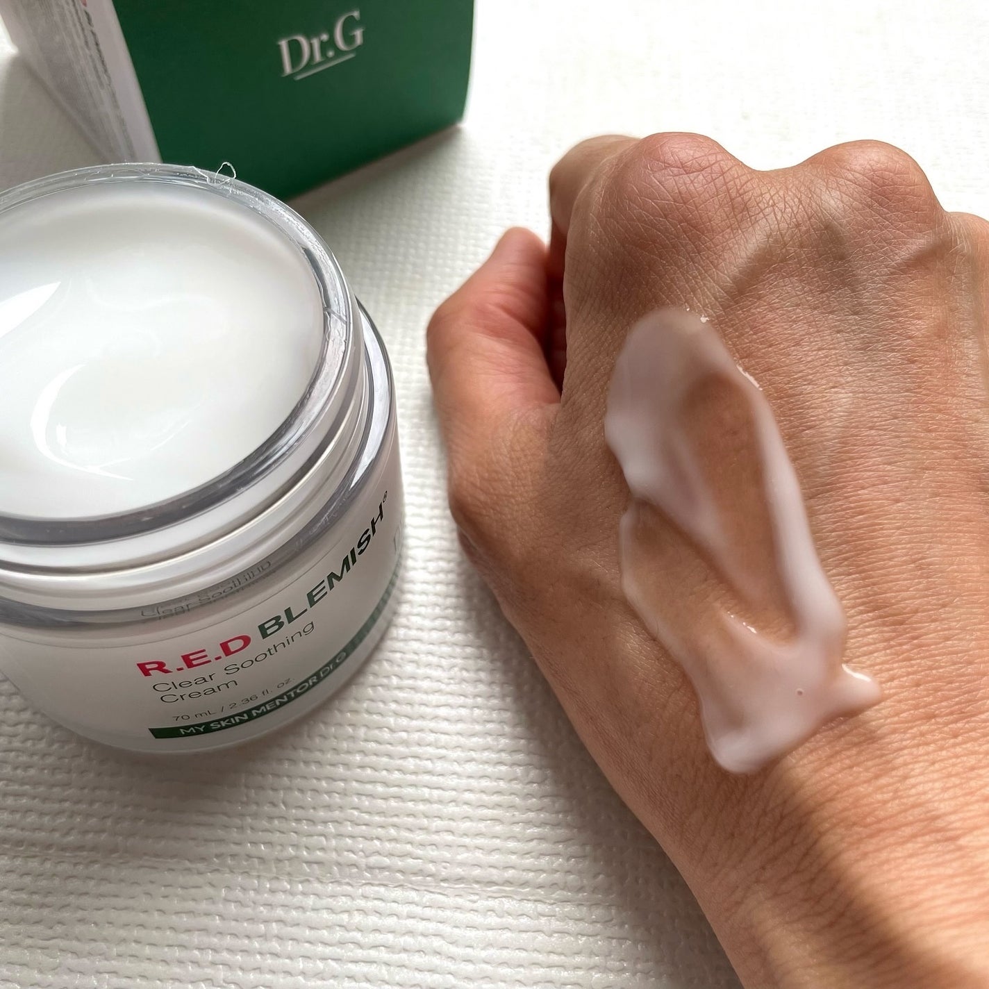 グリーンマイルドアップサンプラス/Dr.G/日焼け止めクリームを使ったクチコミ(9枚目)