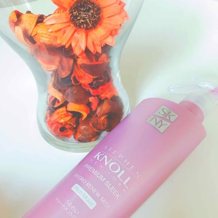 プレミアムスリーク ハイドロリニュー ミスト(さらさらタイプ)/スティーブンノル ニューヨーク/ヘアミストを使ったクチコミ(1枚目)