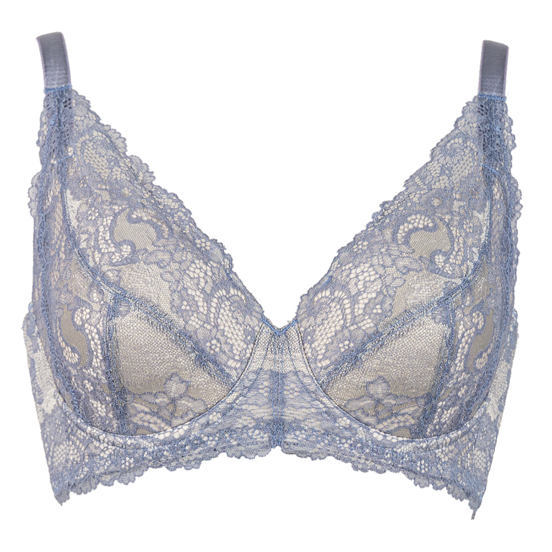 どんとこいブラ グレイッシュパープル