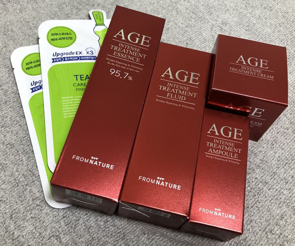 エイジ トリートメント アンプル/FROM NATURE/美容液を使ったクチコミ（3枚目）