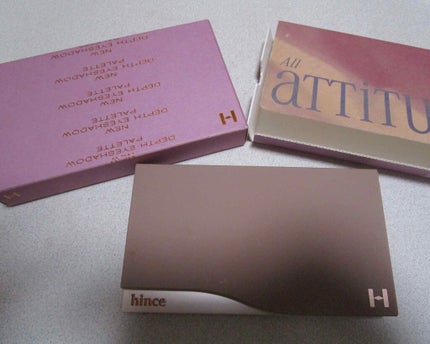 ニューデップスアイシャドウパレット/hince/アイシャドウパレットを使ったクチコミ(1枚目)