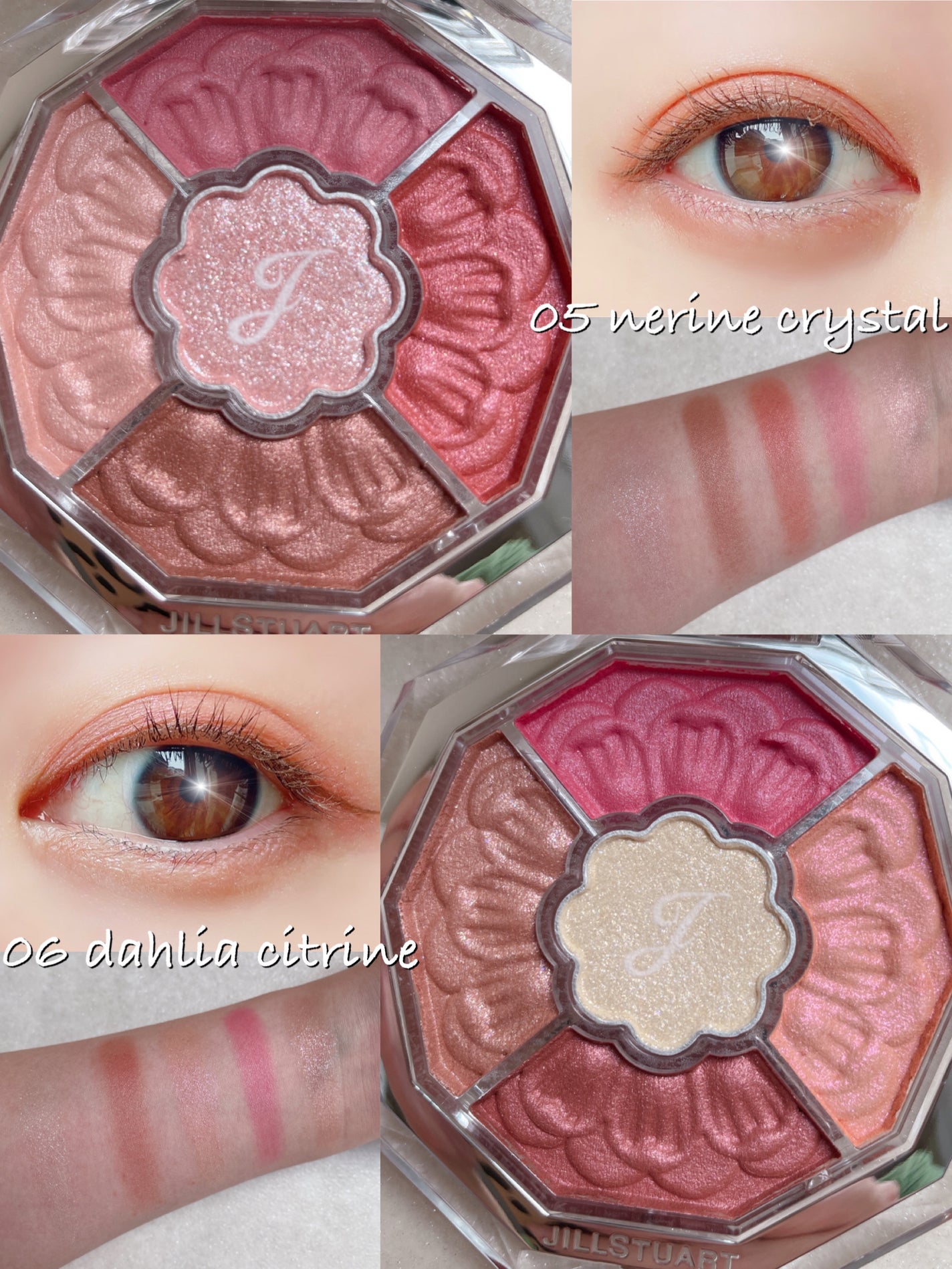 ジルスチュアート ブルームクチュール アイズ ジュエルドブーケ/JILL STUART/アイシャドウパレットを使ったクチコミ(4枚目)