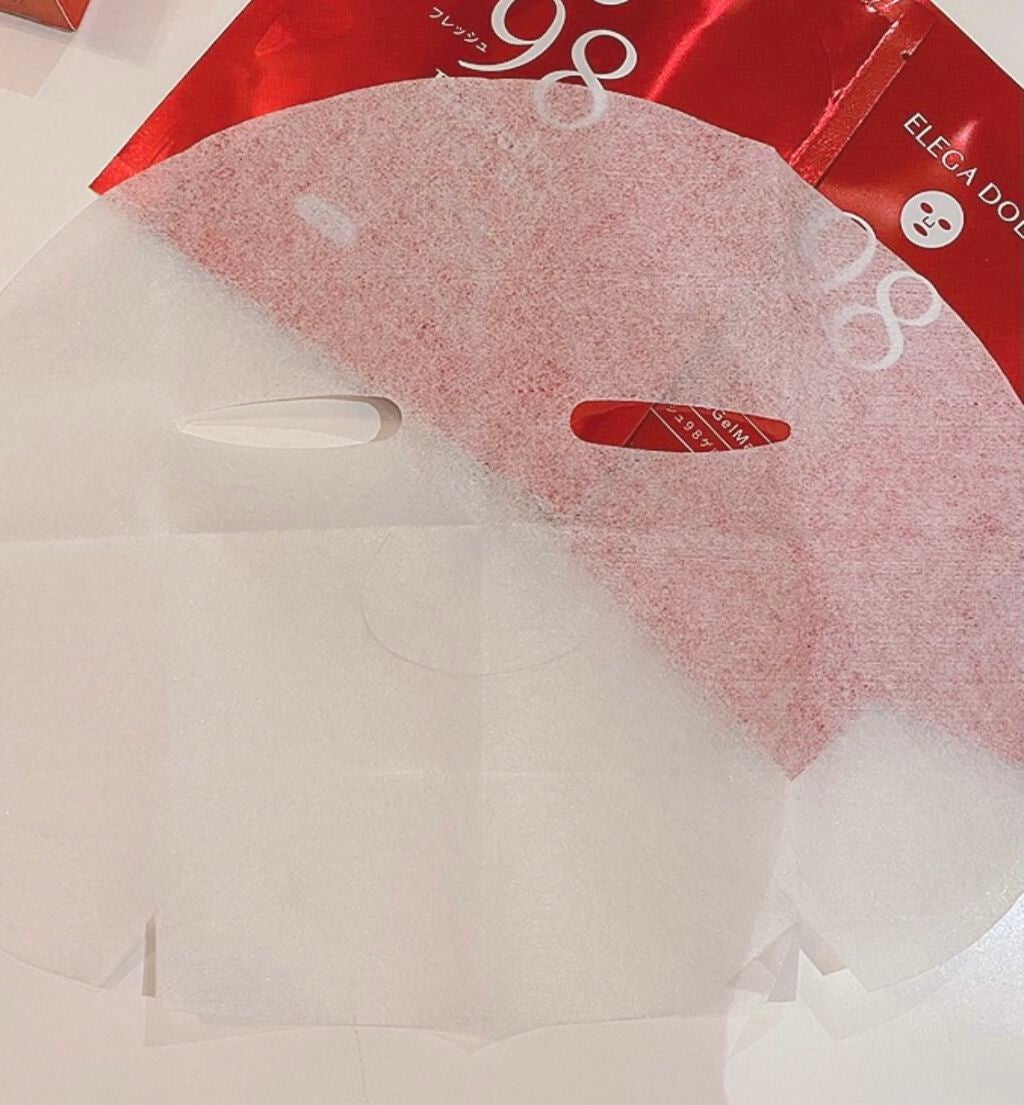 フレッシュ98ゲルマスク/ELEGADOLL/シートマスク・パックを使ったクチコミ(2枚目)