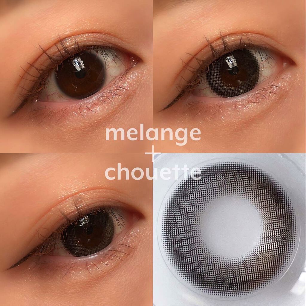 メランジェ シュエット ワンデー/melange+chouette/ワンデー（１DAY）カラコンを使ったクチコミ（3枚目）