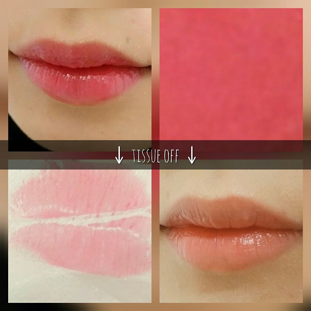 キャンディラップリッチカラー 01 スモーキーローズ/キャンメイク/リップグロスを使ったクチコミ（2枚目）