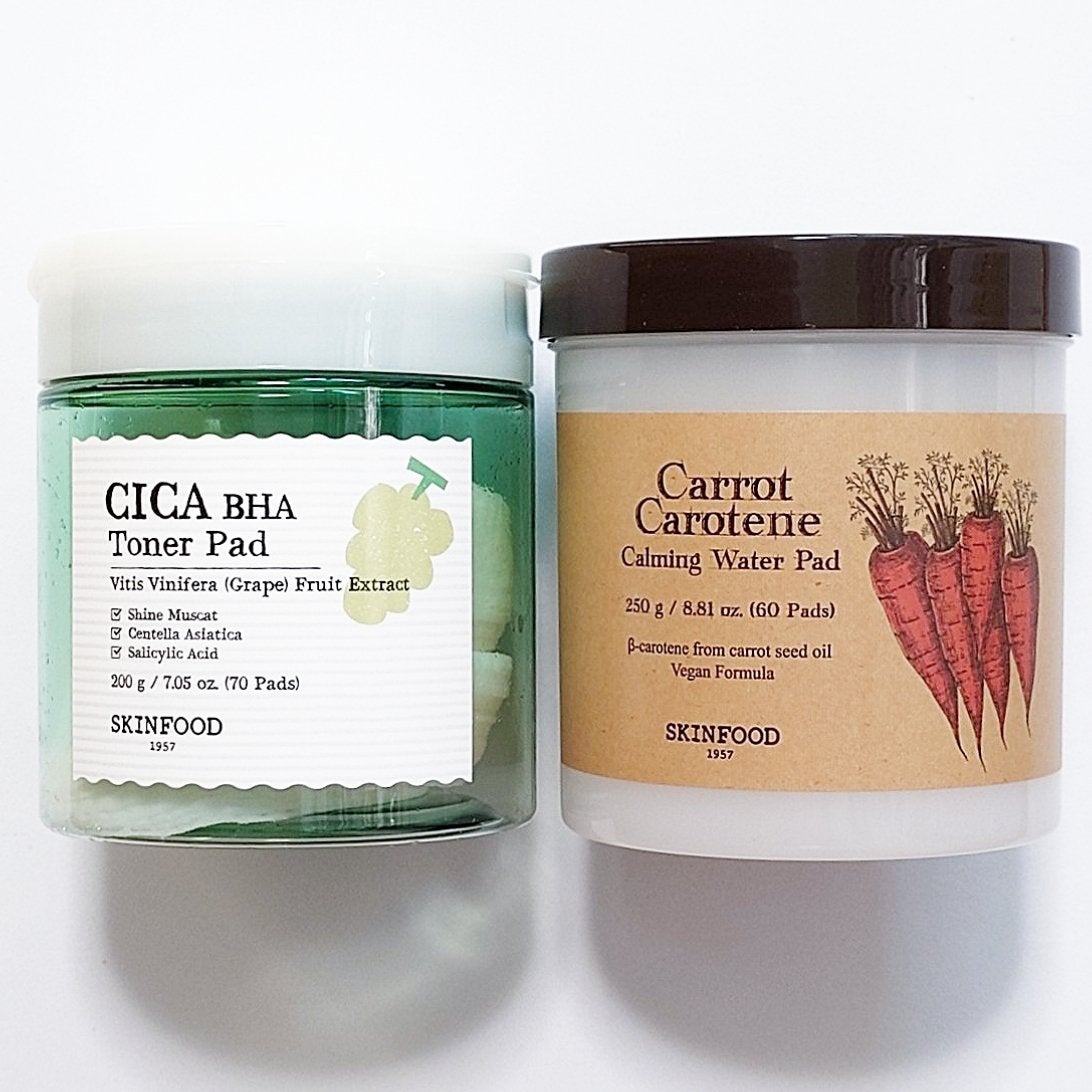 キャロットカロテン カーミングウォーターパッド/SKINFOOD/トナーパッドを使ったクチコミ(2枚目)