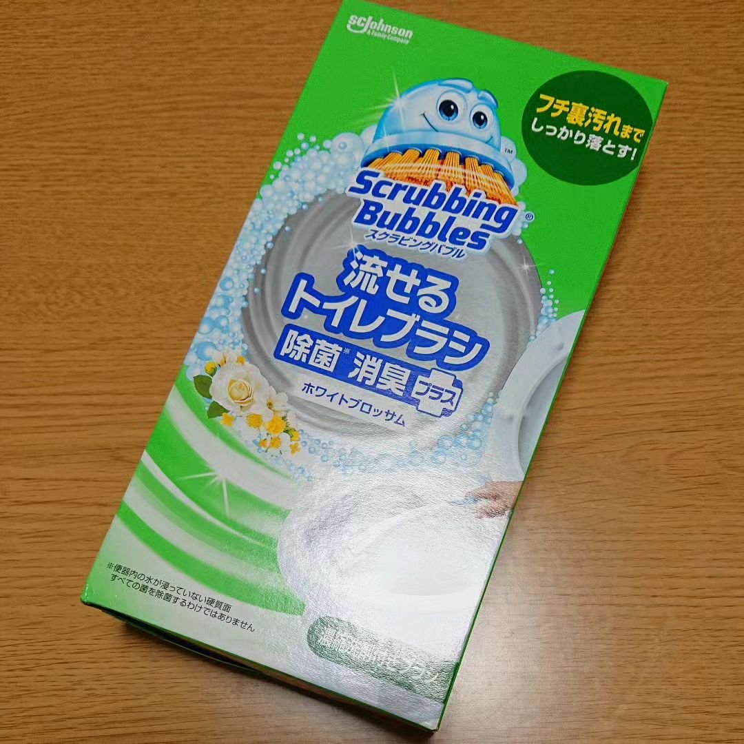 スクラビングバブル 流せるトイレブラシ/ジョンソン/その他を使ったクチコミ（1枚目）