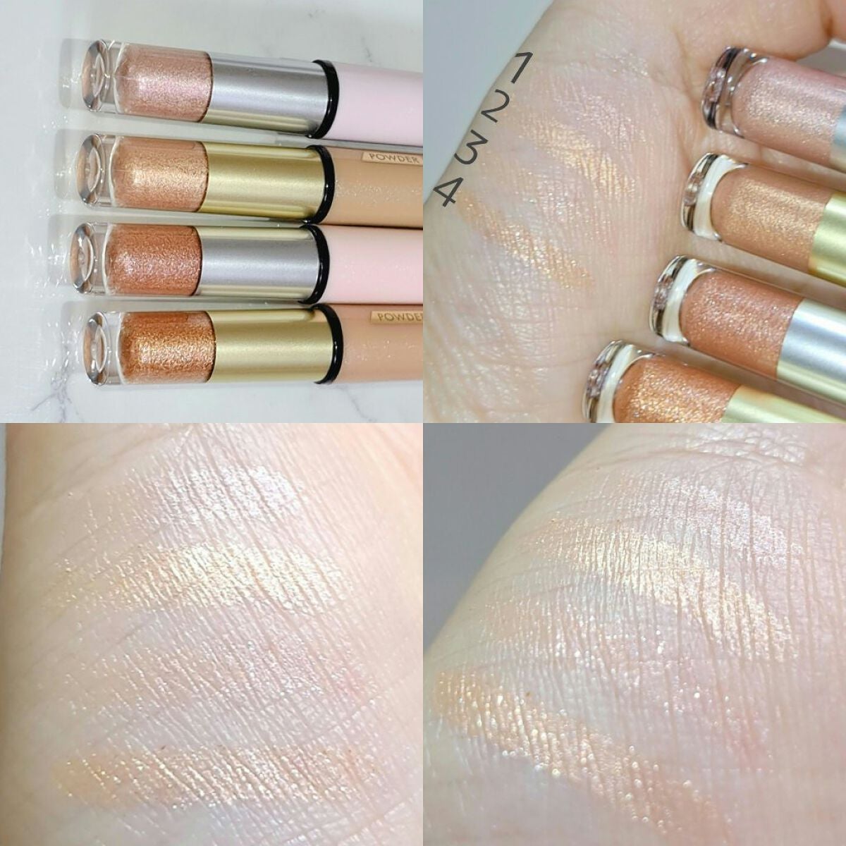 マルチブルーミングアイズ/K-パレット/スティックアイシャドウを使ったクチコミ(4枚目)