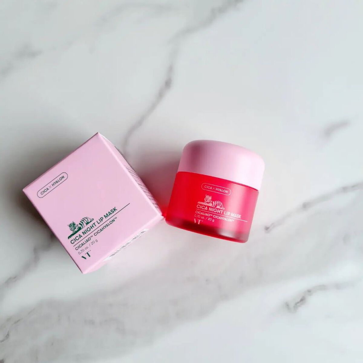 CICA ナイトリップマスク/VT/リップマスクを使ったクチコミ（3枚目）