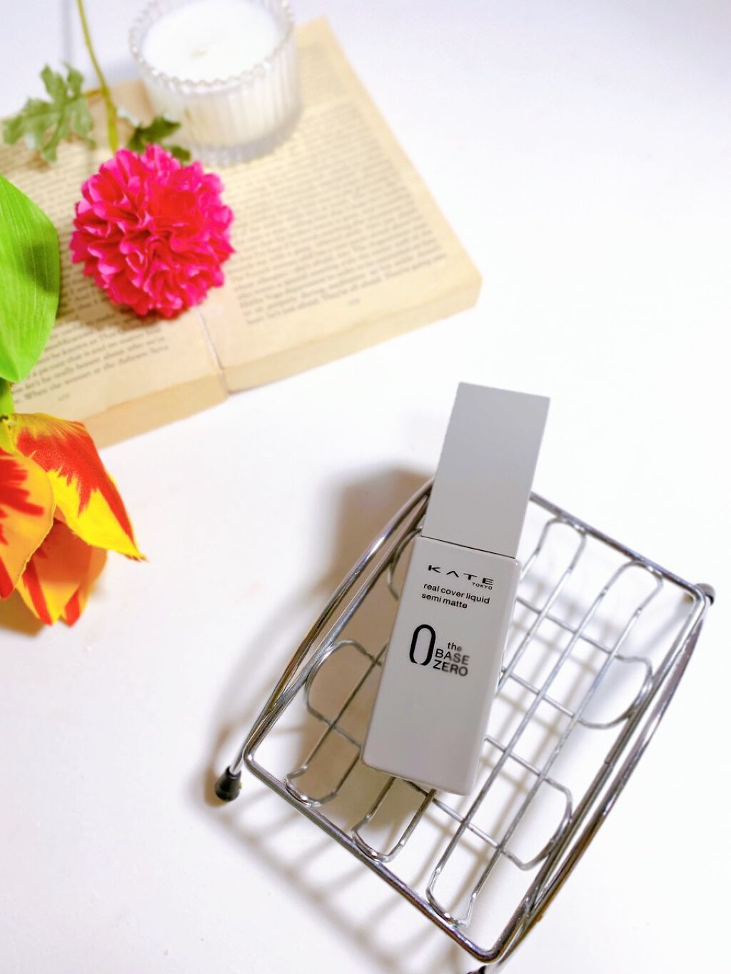 リアルカバーリキッド（セミマット）/KATE/リキッドファンデーションを使ったクチコミ（2枚目）