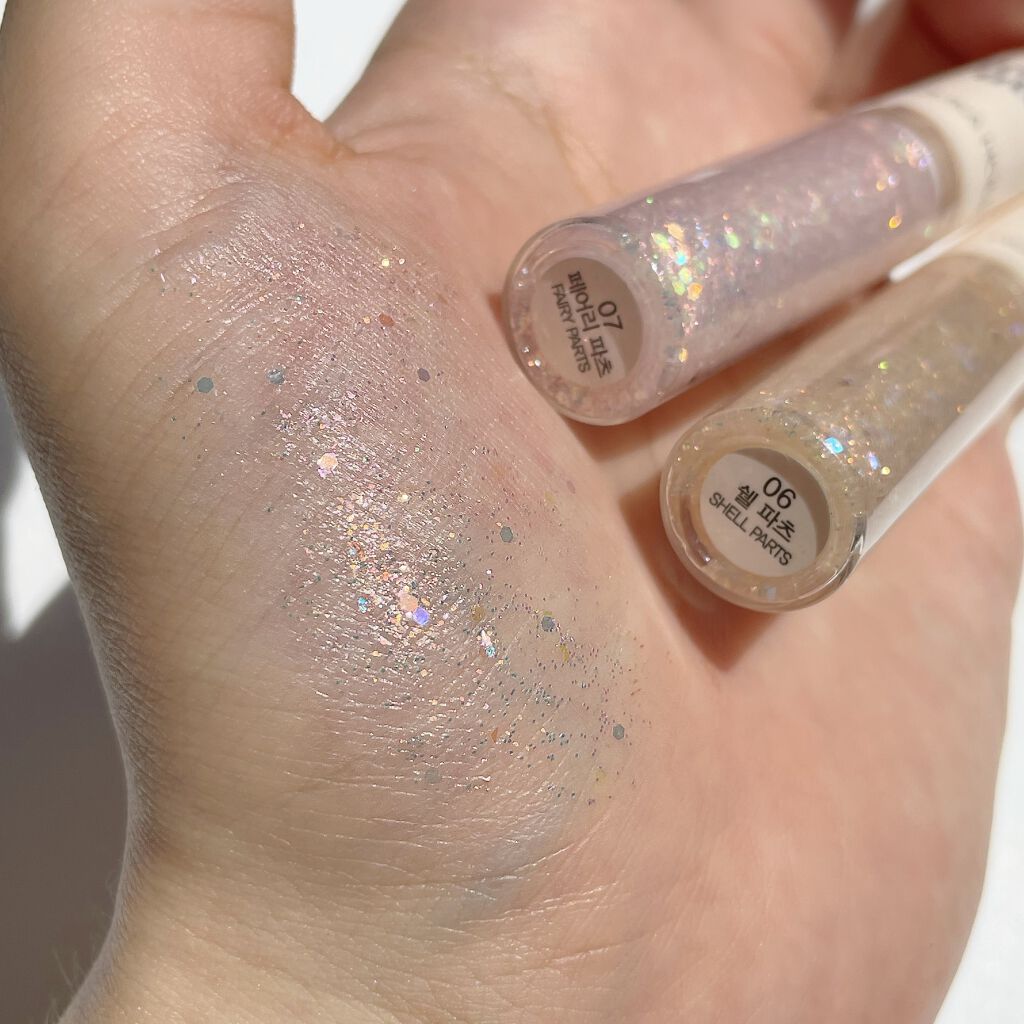 アイスパングルグリッター/HOLIKA HOLIKA/グリッターを使ったクチコミ（2枚目）