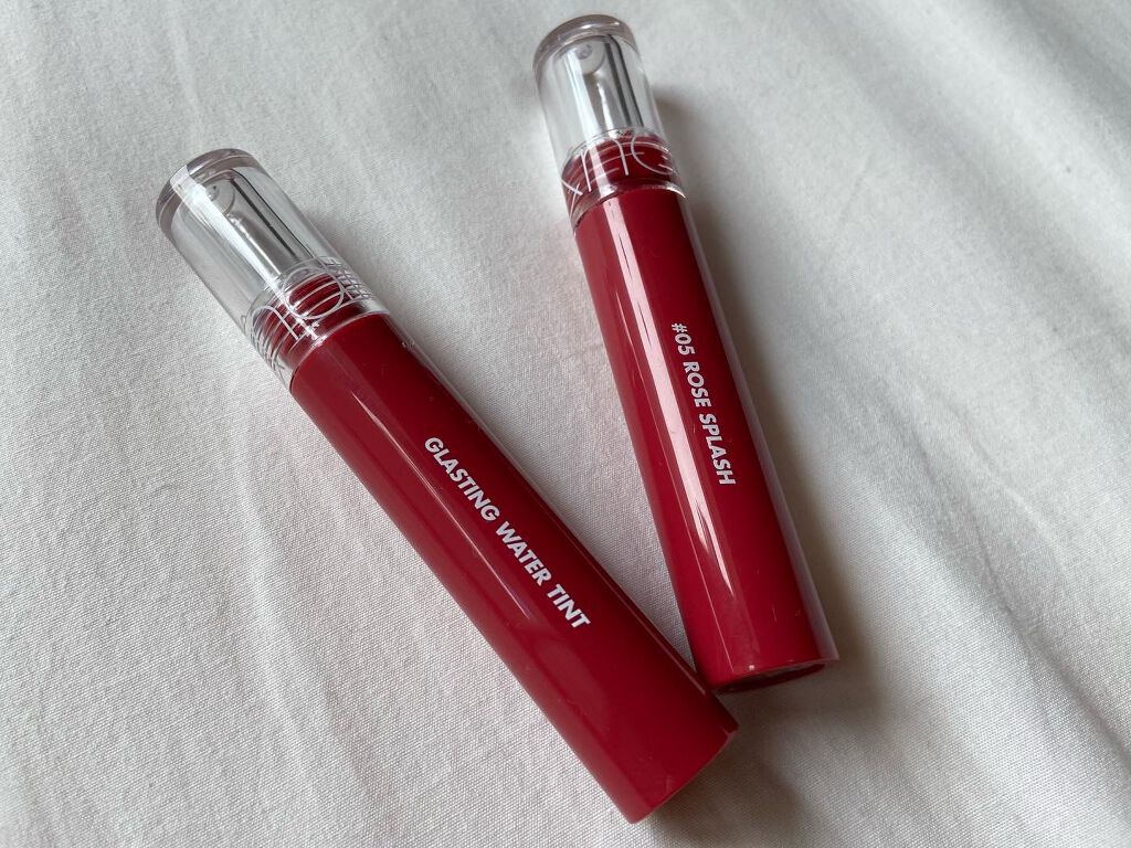 グラスティングウォーターティント/rom&nd/リップティントを使ったクチコミ（1枚目）