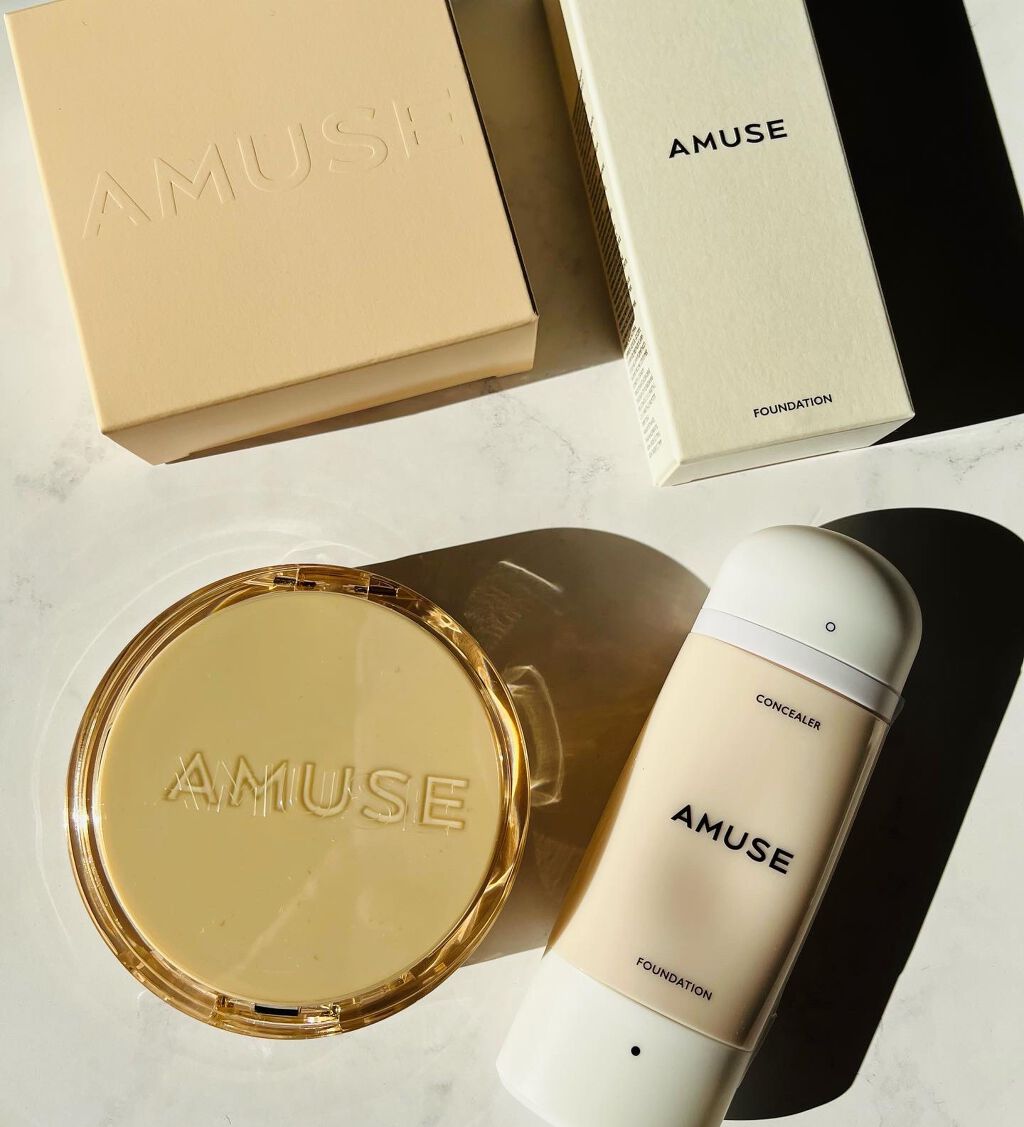 スキンチューンファンデーション/AMUSE/リキッドファンデーションを使ったクチコミ(2枚目)
