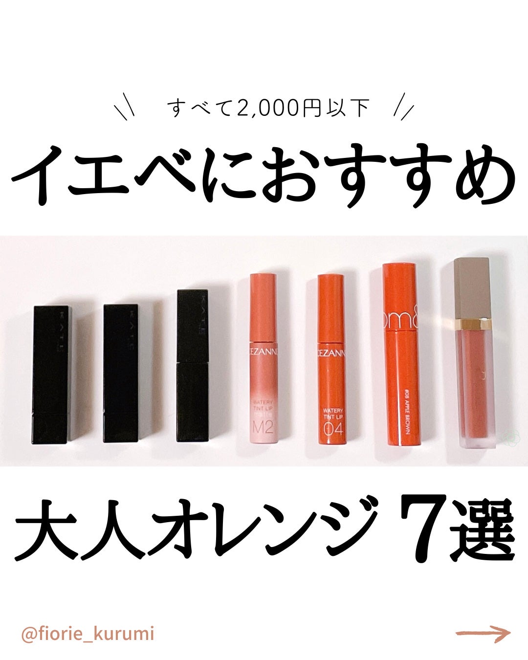 ジューシーラスティングティント/rom&nd/リップティントを使ったクチコミ(1枚目)