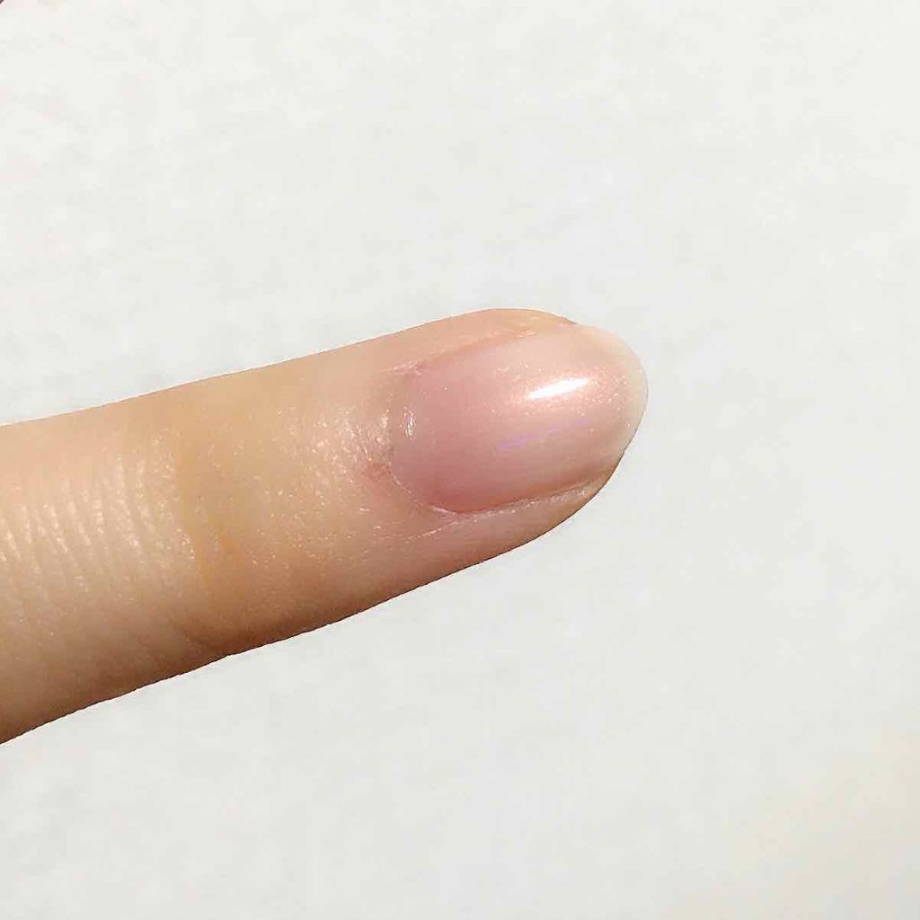 グロッシーコート シェルコート【旧】/スキューズミー/オールインワンネイルを使ったクチコミ（2枚目）