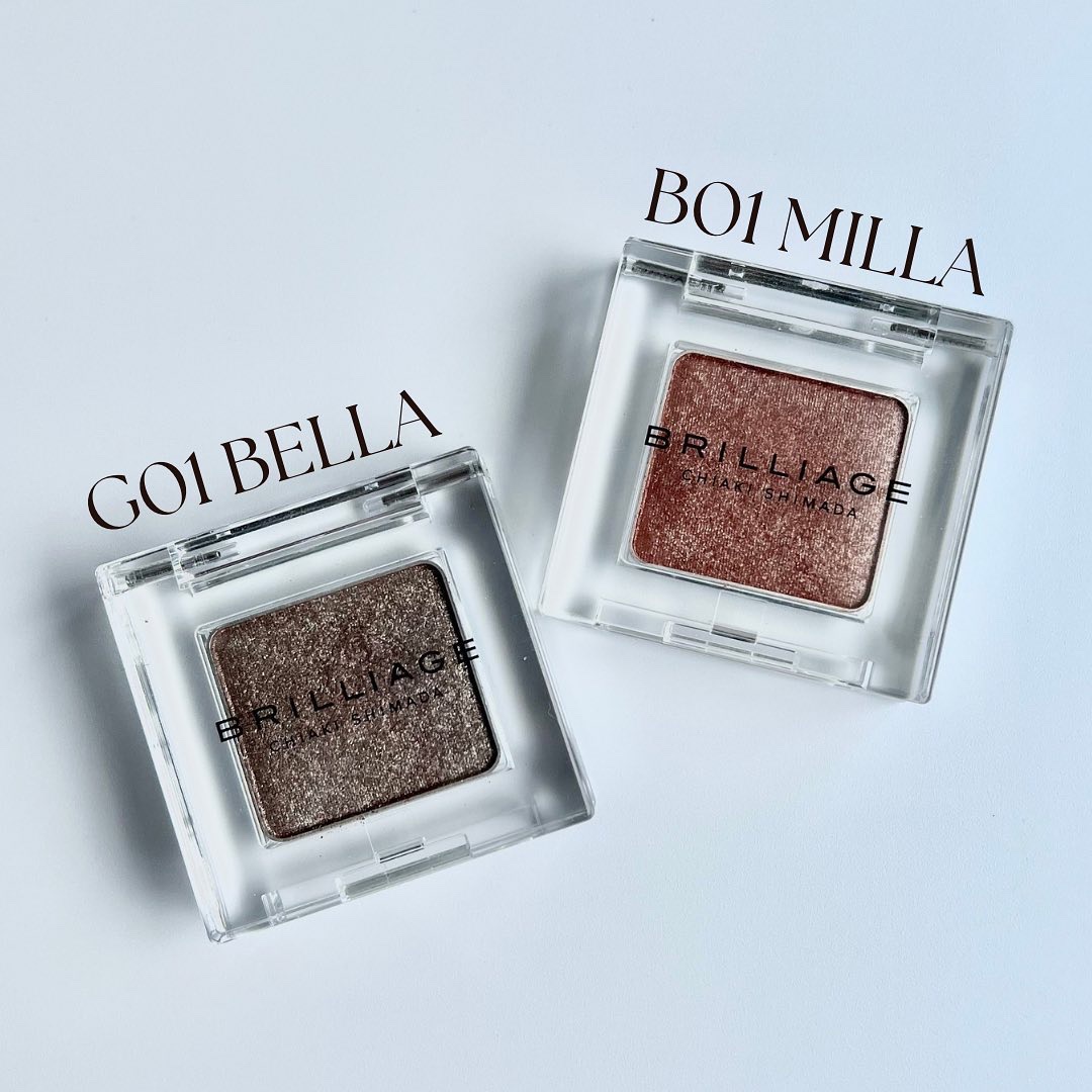 ワンダークリエイション  B01-ミラ/ブリリアージュ/単色アイシャドウを使ったクチコミ（2枚目）