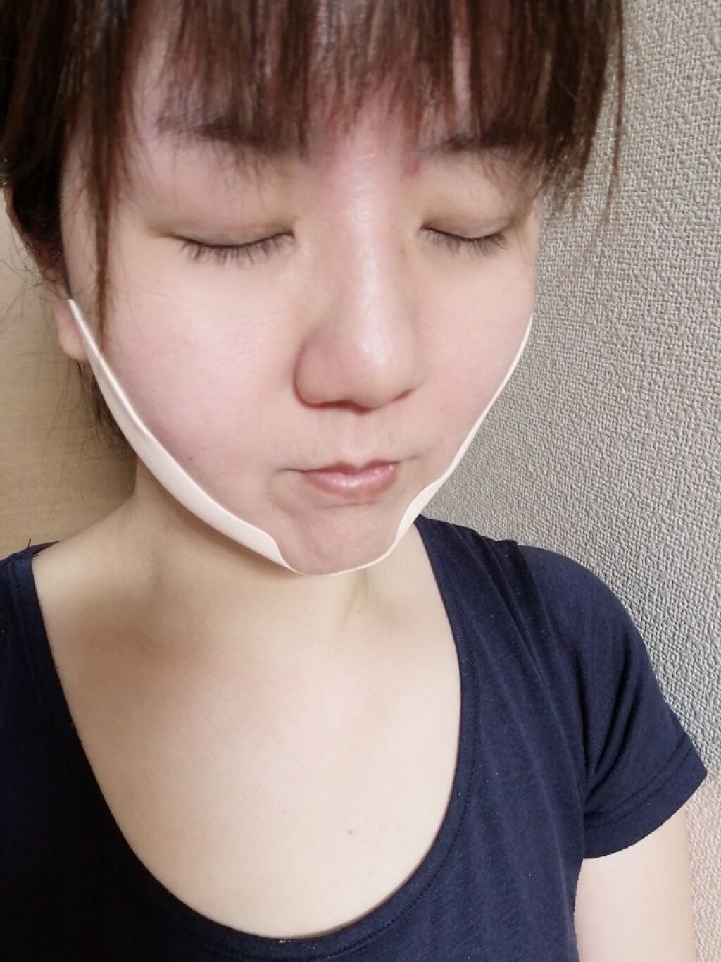 メディアンサー フェイスラインバンド/ABOUT ME/ボディグッズを使ったクチコミ（3枚目）