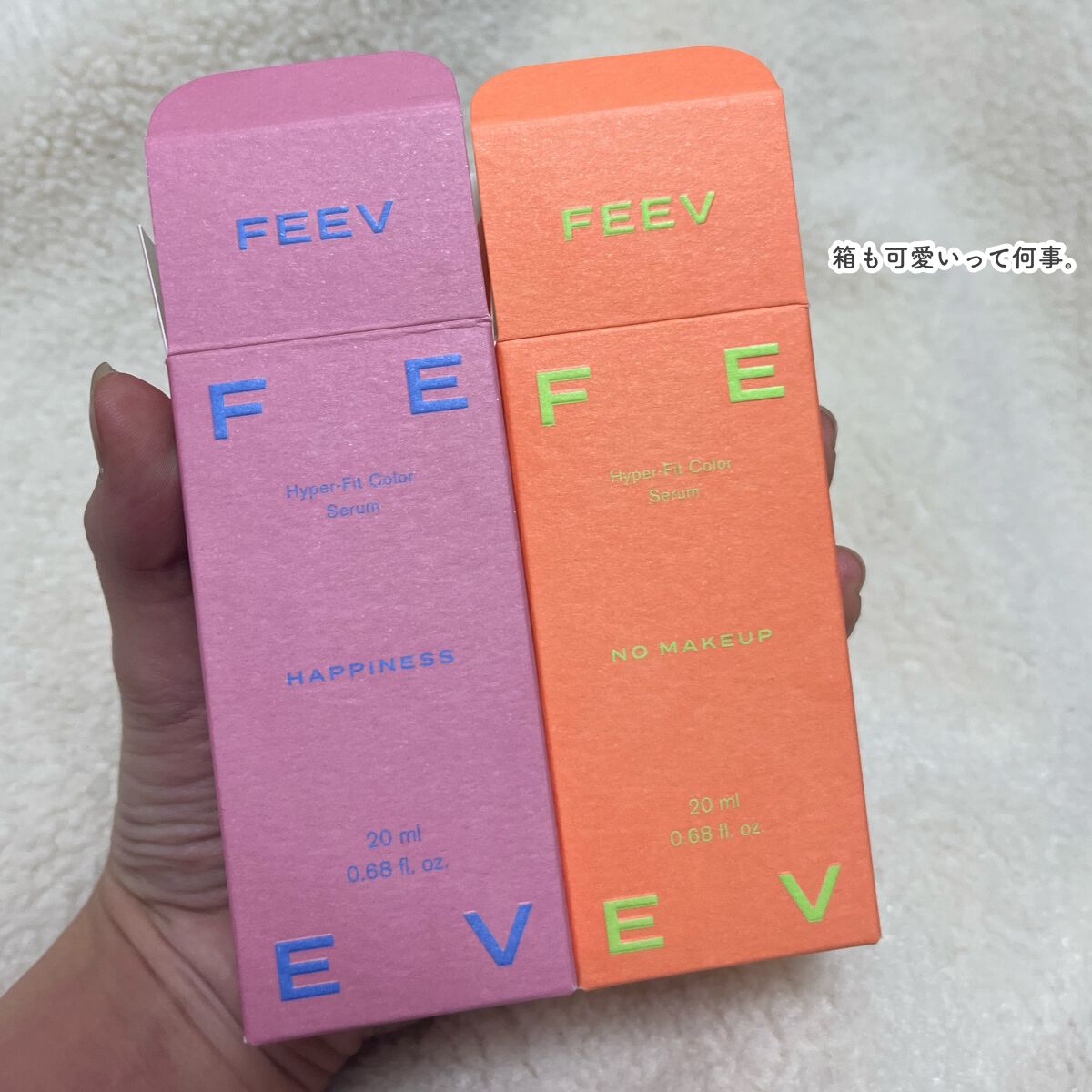 カラーセラム/FEEV/リキッドチークを使ったクチコミ（2枚目）