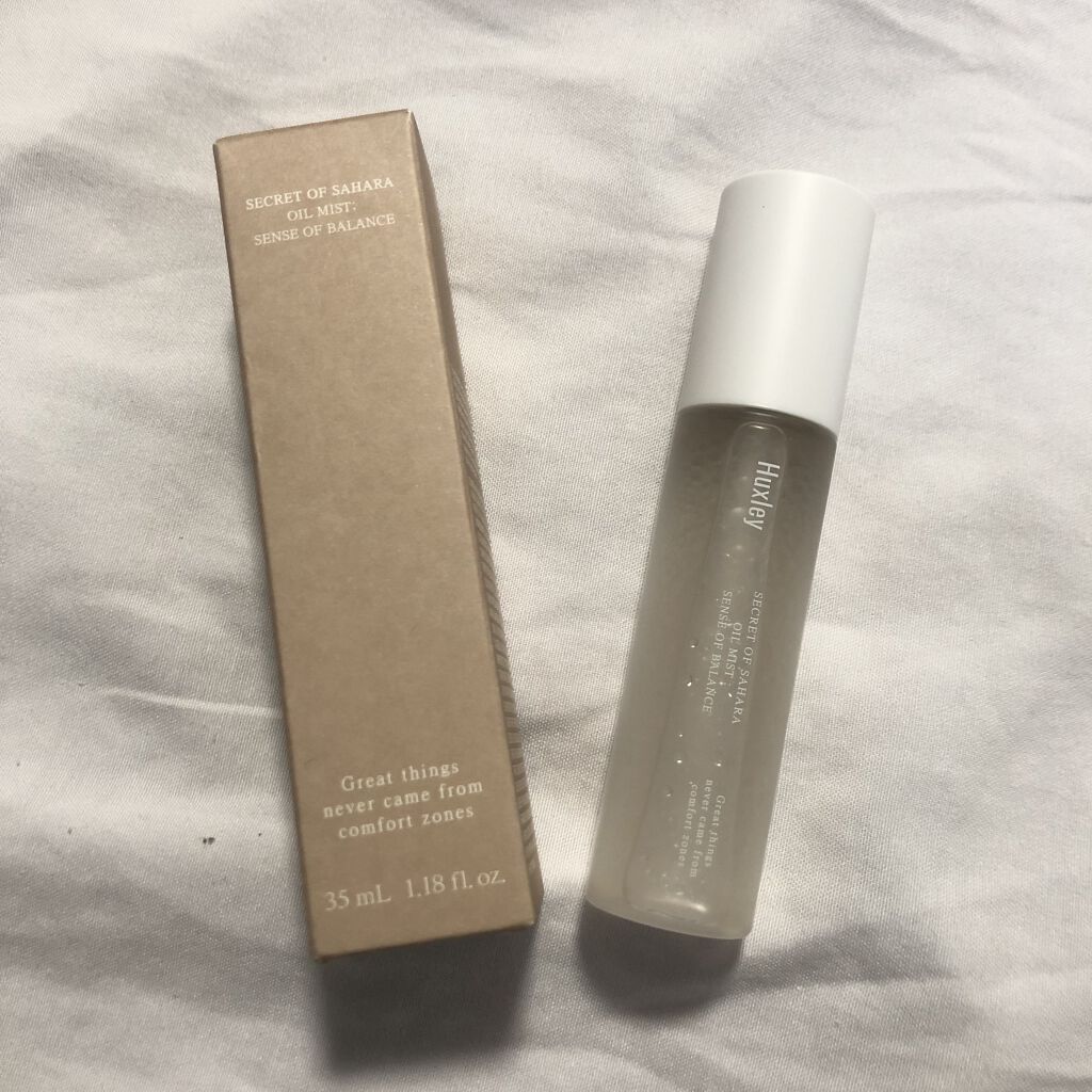 オイルミスト; センスオブバランス /Huxley/ミスト状化粧水を使ったクチコミ（1枚目）