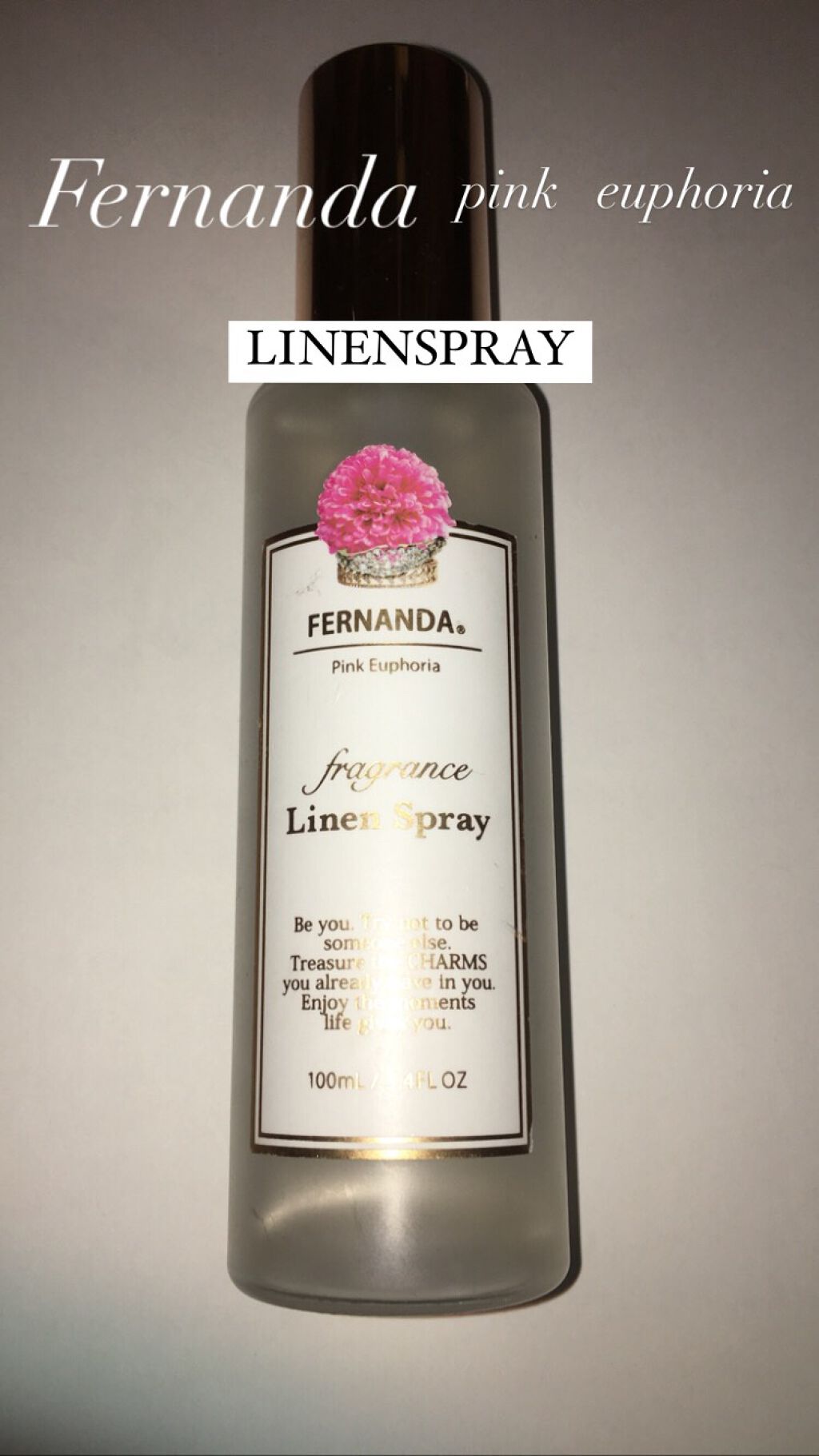 フレグランス リネンスプレー ピンクエウフォリア/フェルナンダ/ファブリックミストを使ったクチコミ（1枚目）