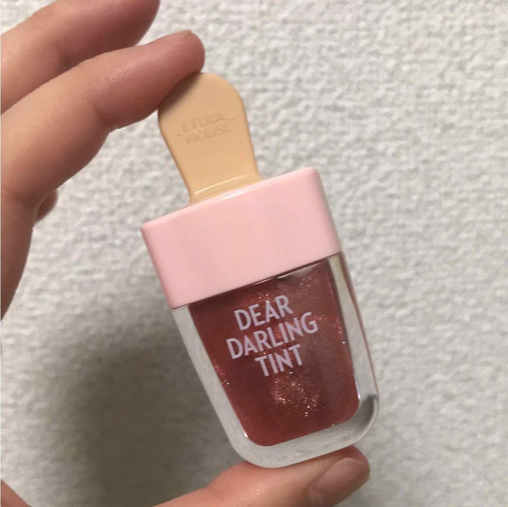 ディアダーリン ウォータージェルティント (アイスティント)/ETUDE/口紅を使ったクチコミ(1枚目)