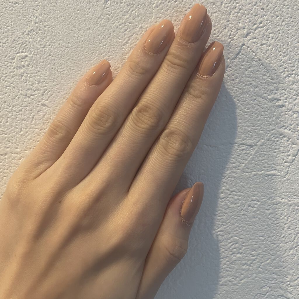 カラフルネイルズ 71 スキンベージュ/キャンメイク/マニキュアを使ったクチコミ（3枚目）